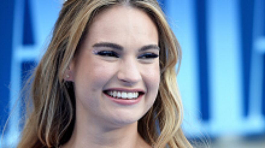 Lily James and Armie Hammer in Rebecca