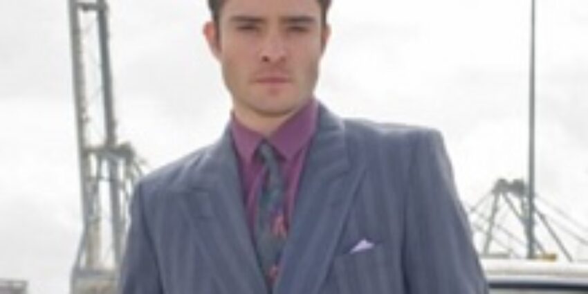 Ed Westwick films WWII feature in the UK