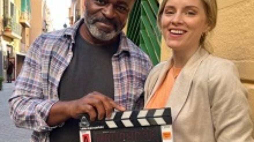 World Productions films The Diplomat in Barcelona