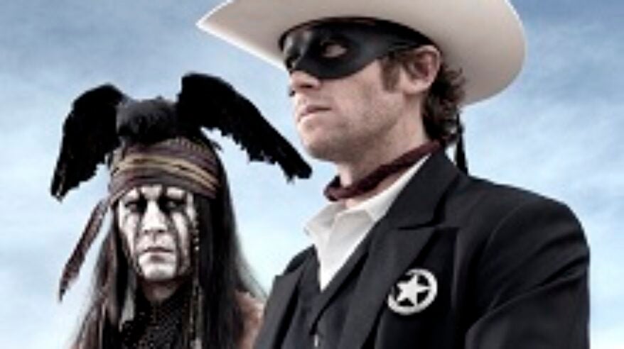 Johnny Depp and Armie Hammer in live ad