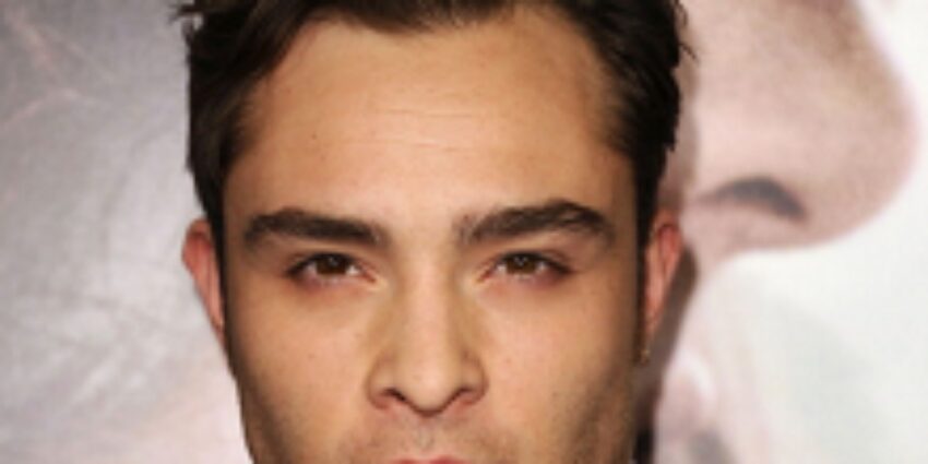 Ed Westwick in the UK for Take Down