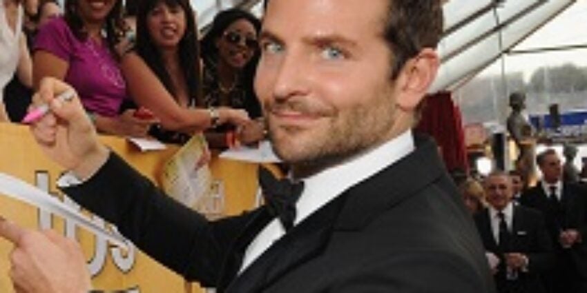Bradley Cooper films Hollywood feature in the UK