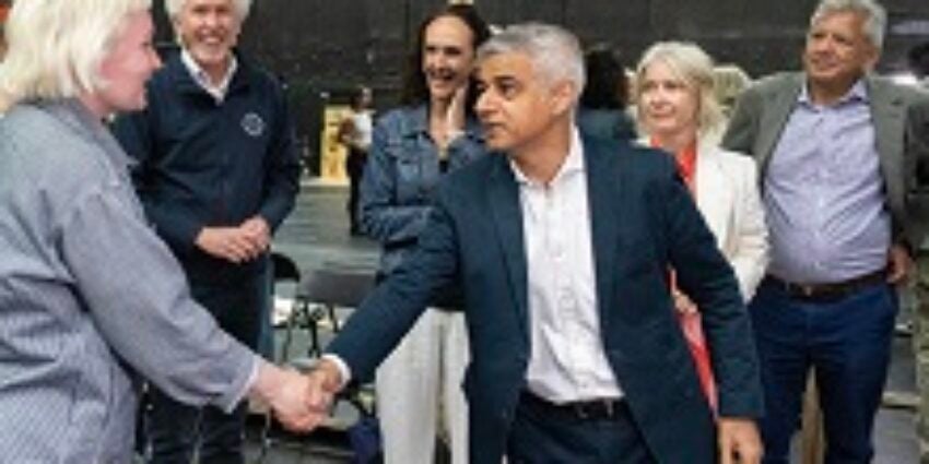 Mayor of London hails London’s screen sector with visit to renovated 3 Mills Studios