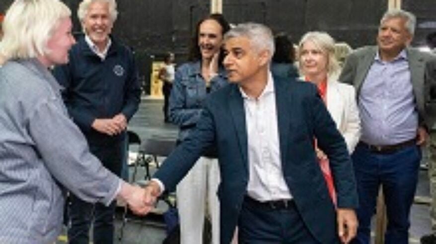 Mayor of London hails London’s screen sector with visit to renovated 3 Mills Studios