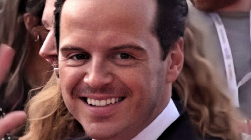 Actor Andrew Scott at an awards ceremony