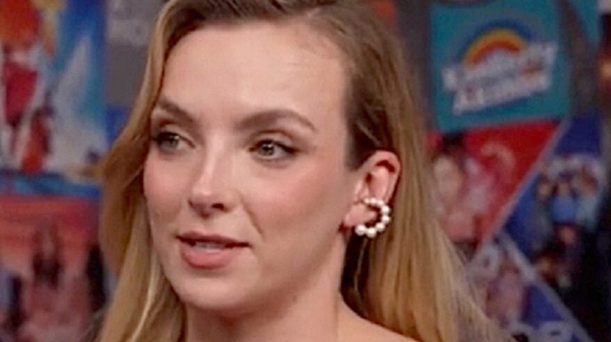 Actor Jodie Comer seen close-up