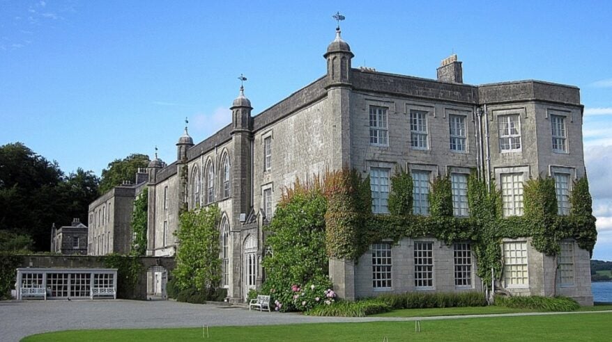 Exterior of Plas Newydd house on Anglesey