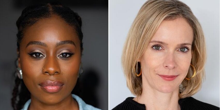 Close up headshots of Fiona Lamptey and Katie Ellen