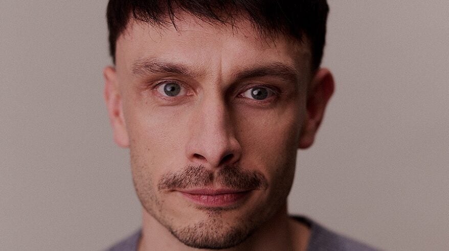 Close-up of actor and writer Richard Gadd with a grey sweater visible