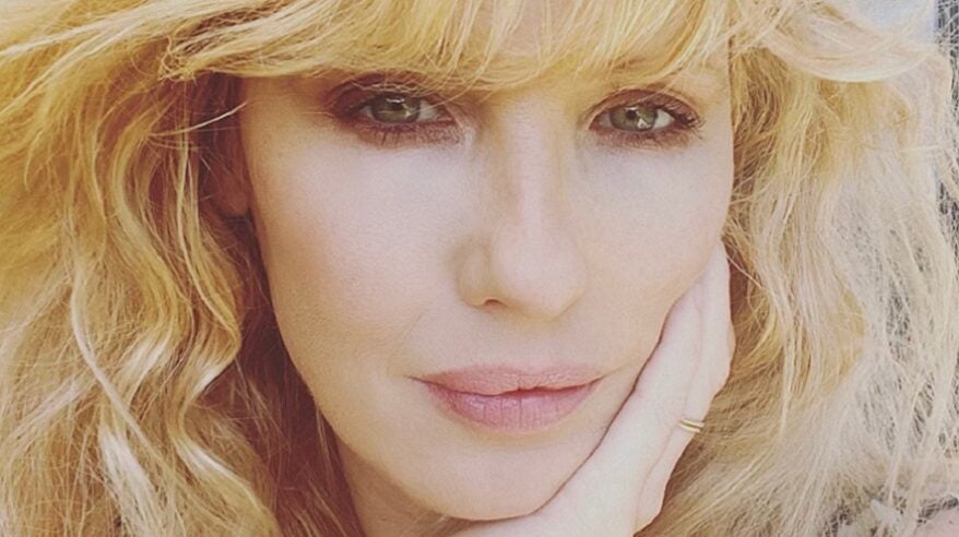 Close-up of actor Kelly Reilly