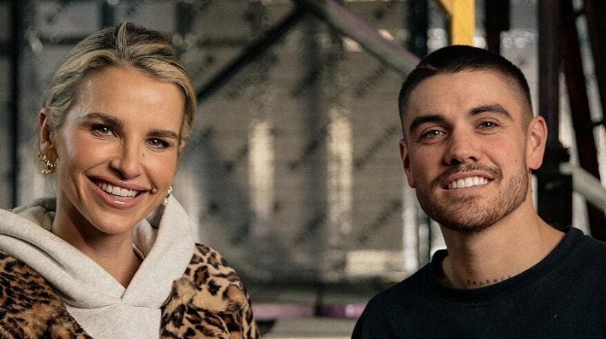 Renovation Rescue hosts Vogue Williams and Luke Mabbott