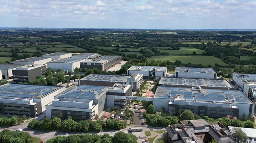 CGI mockup of expanded film studios site