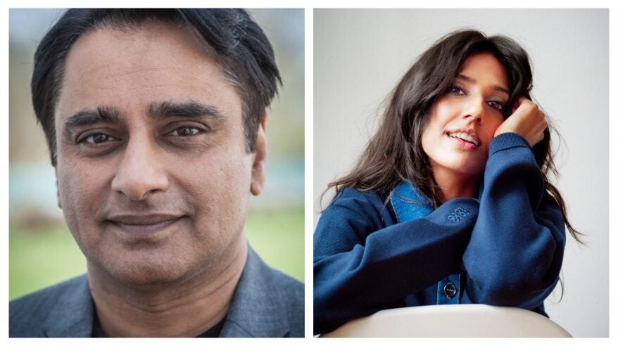 Ritu Arya, Sanjeev Bhaskar film The Split Up in Manchester