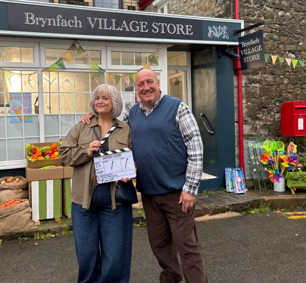 Filming underway for Ruth Jones and Steve Speirs Welsh BBC comedy